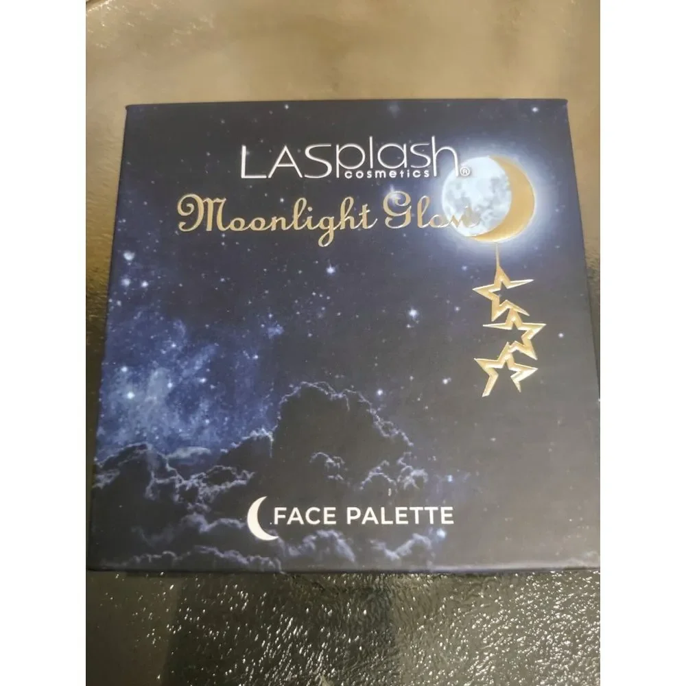 LASPLASH cosmetics - MOONLIGHT GLOW FACE PALETTE -blush, bronzer & highlight NEW